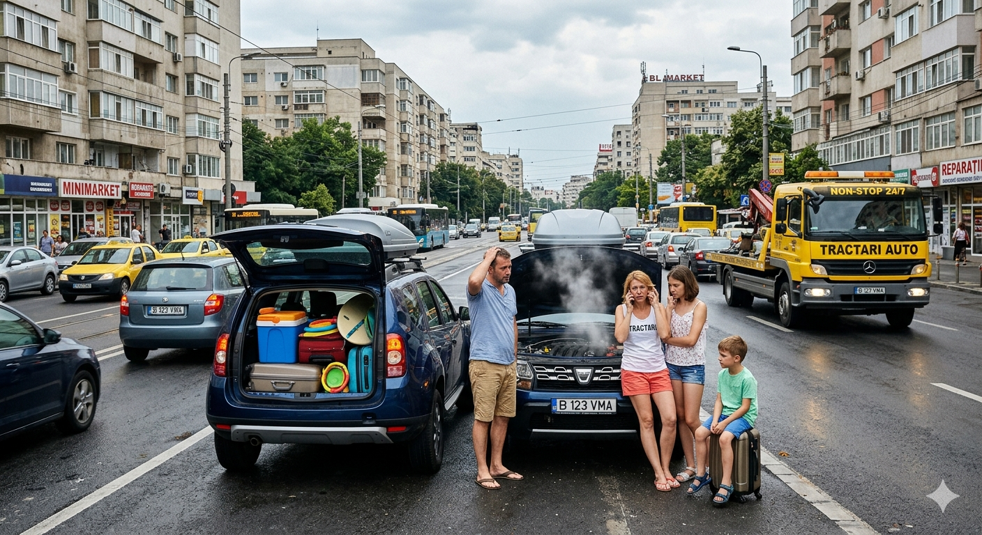 Motorul s-a oprit in drum spre mare? Tractari auto in Bucuresti