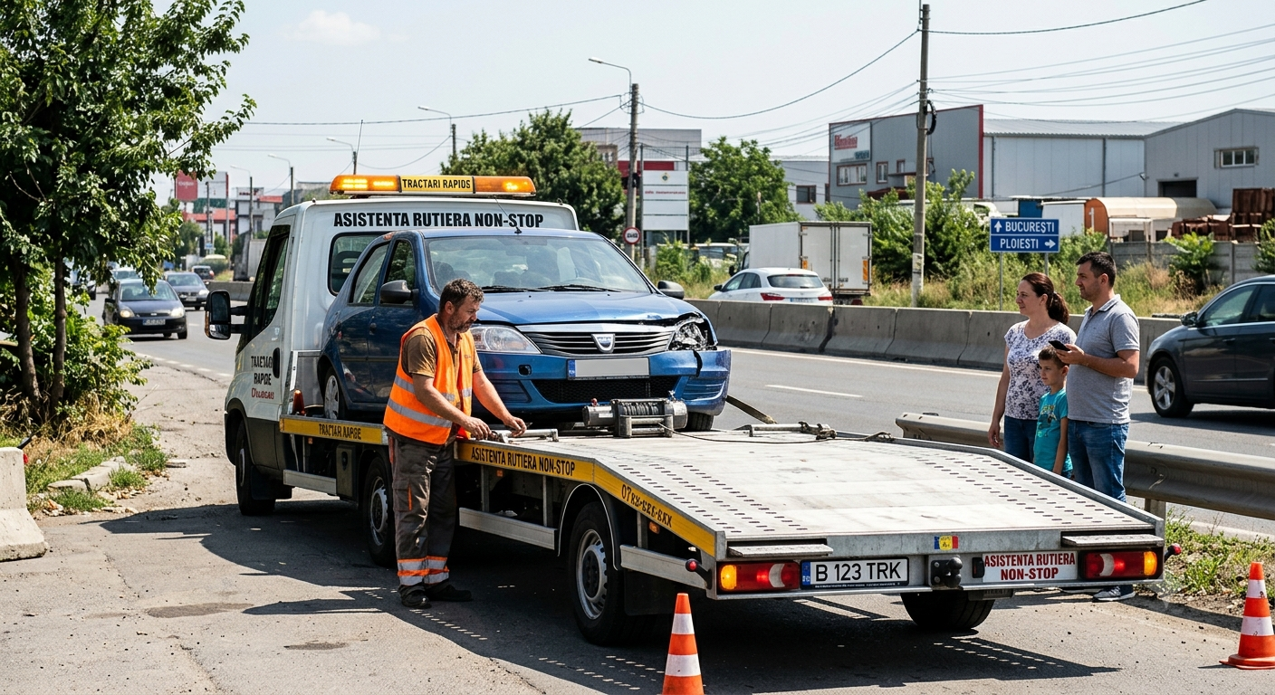 Tractari Auto si Asistenta Rutiera - Servicii Rapide 24/7